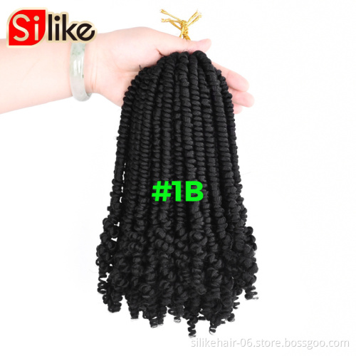 passion crochet twist hair spring twist crochet braid hair extension blonde passion bomb spring twist hair